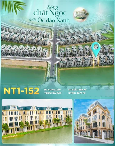 🏡 SONG LẬP 169M² – LỰA CHỌN ĐÁNG GIÁ CHO KHÁCH TÌM BIỆT THỰ RỘNG TẠI OCEAN PARK 2