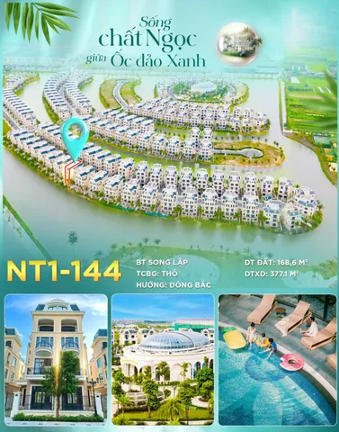 🏘️ SONG LẬP ĐÔNG BẮC 168.6M² – LỰA CHỌN PHÙ HỢP CHO KHÁCH ƯU TIÊN KHÔNG GIAN SỐNG