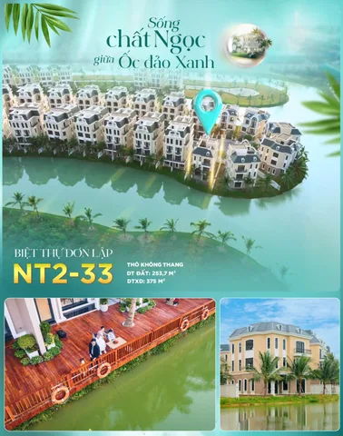 👑 BIỆT THỰ ĐƠN LẬP 253.7M² – KHẲNG ĐỊNH ĐẲNG CẤP SỐNG TẠI OCEAN PARK 2