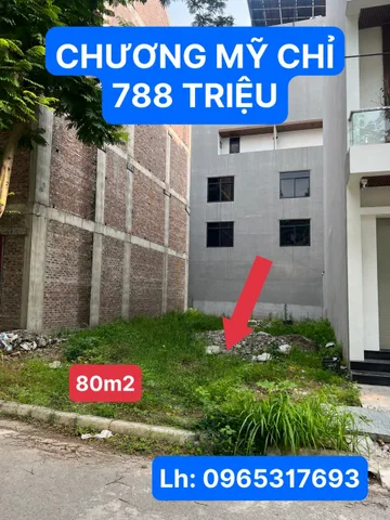 Biết là thời điểm này bán không được giá nhưng cần tiền nên phải ban nhanh lô đất diện tích 80m2, mặt tiền 5,5m.