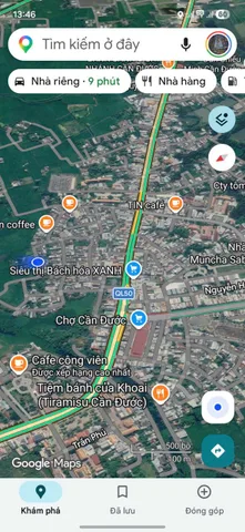 Bán nền đẹp 5.8m (nở hậu 7.5) x 33m ngay thị trấn chợ Cần Đước, Long An, Chỉ 8.5 tr/ m2 Tl, Gọi ngay