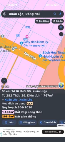 🔥 CẦN BÁN ĐẤT XUÂN HIỆP – XUÂN LỘC, ĐỒNG NAI 🔥