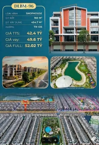 🏬 SHOPHOUSE 160M² – VỪA KINH DOANH, VỪA GIỮ TÀI SẢN GIÁ TRỊ TẠI ĐẠI ĐÔ THỊ
