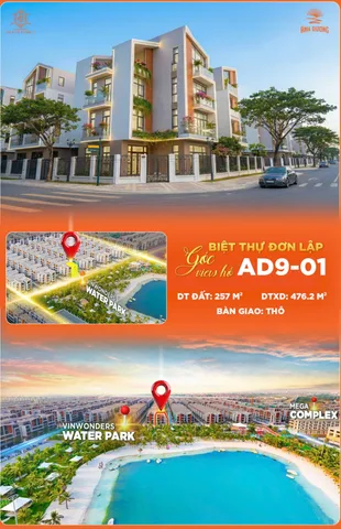 🏡 AD9-01 ĐƠN LẬP GÓC 257M² – BIỂU TƯỢNG SỐNG ĐẲNG CẤP GIỮA ĐẠI ĐÔ THỊ