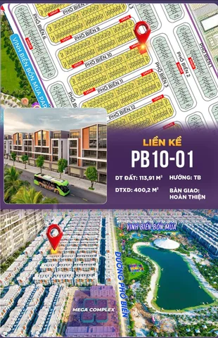 🏡 PB10-01 | LIỀN KỀ 113.91M² – KHÔNG GIAN RỘNG RÃI, DỄ Ở DỄ KHAI THÁC