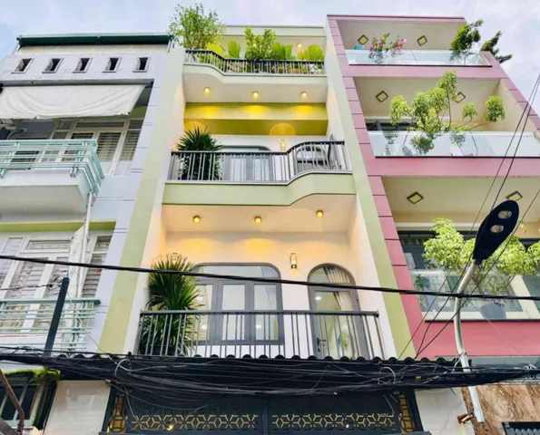 Nhà bán 3 lầu nhà mới nguyễn tư giản sổ hồng riêng hẽm xe hơi