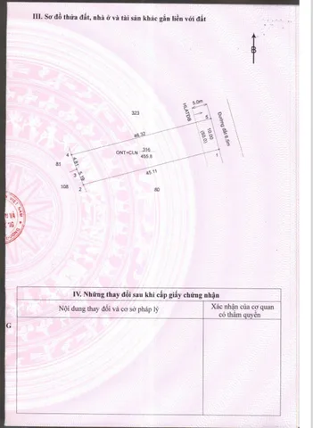 Bán đất 455m² có sẵn 100m² thổ cư ngang 10m giá 3.9 tỷ tại Phường Tây Nam