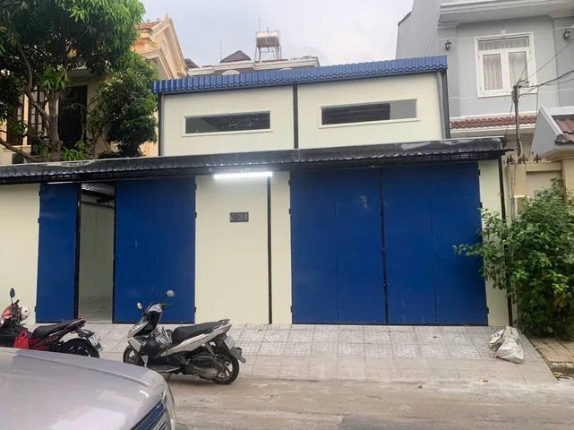 Kho mới 300m Mặt Tiền Đường Trưng Trắc B hiệp bình chánh, sẵn điện nước camera