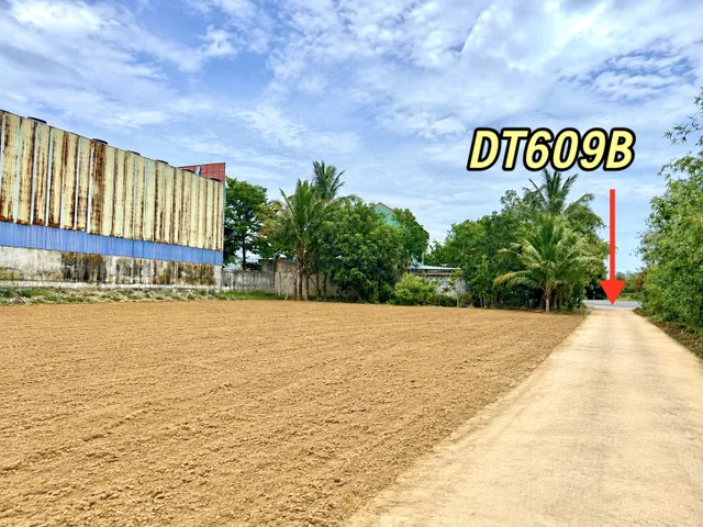 Bán 5 lô liền kề, sát DT609B chỉ 20m, đường ô tô thông - chỉ 8xxtr/nền