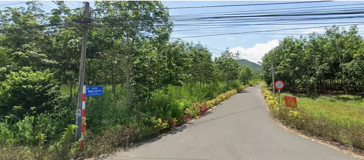 Bán Đất Mặt tiền đường  Định An 75, Dầu Tiếng, Bình Dương (nay là xã Dầu Tiếng, TPHCM).