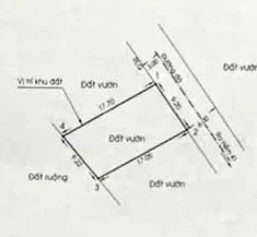 🚗 BÁN LÔ ĐẤT VƯỜN - 157M2(9.2*17.1), FULL THỔ, CÔNG NHẬN ĐỦ - KHÔNG QH, LG - XD CAO - HẺM XE HƠI - GẦN CHUNG CƯ RICCA - VÒNG XOAY PHÚ HỮU.(A)