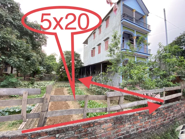 Bán đất 100m² full thổ cư ngang 5m giá 3.5 tỷ tại Xã Sóc Sơn