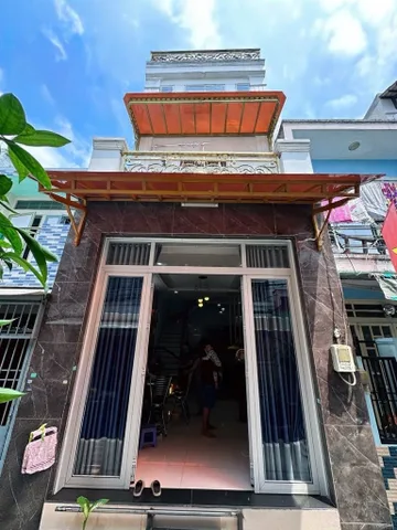 NHÀ ĐẸP HẺM THÔNG - NHÀ MỚI XÂY 4 TẦNG KIÊN CỐ - XE TẢI BON BON THÔNG -- NGAY CHIẾN LƯỢC