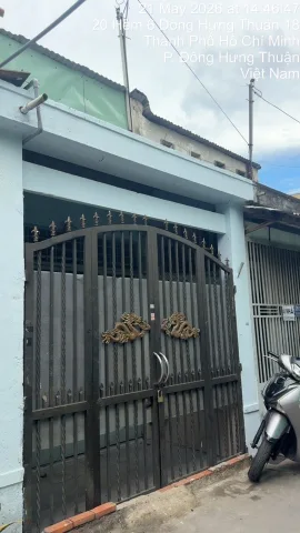NHÀ ĐÔNG HƯNG THUẬN 18 HẺM XE HƠI CÁCH ĐƯỜNG NGUYỄN VĂN QUÁ 100m : GIÁ CHỈ 3,49