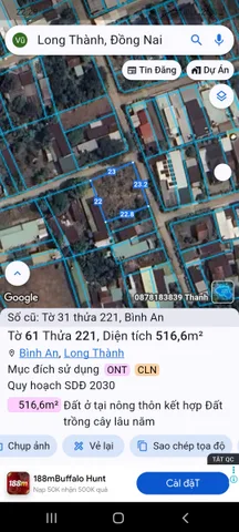 Nhà Đất Bình An Long Thành Đồng Nai