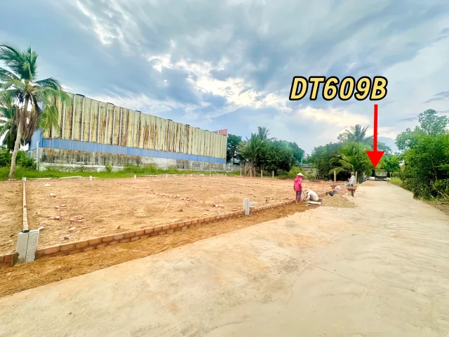 Chỉ 8xxtr - sở hữu ngay đất sát lộ DT609B - nối về QL14B đang mở rộng
