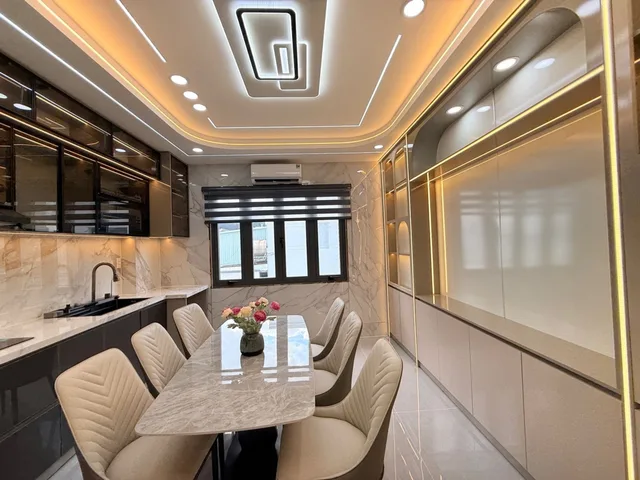 Bán nhà Thạnh Xuân 25 Quận 12, 5 tầng mới 100%, ô tô vào nhà, giá nhỉnh 6 tỷ