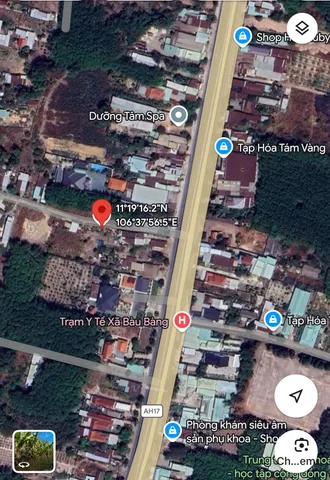Bán đất 200m² có sẵn 80m² thổ cư ngang 5m giá 880 triệu nhánh ql13 lai uyên
