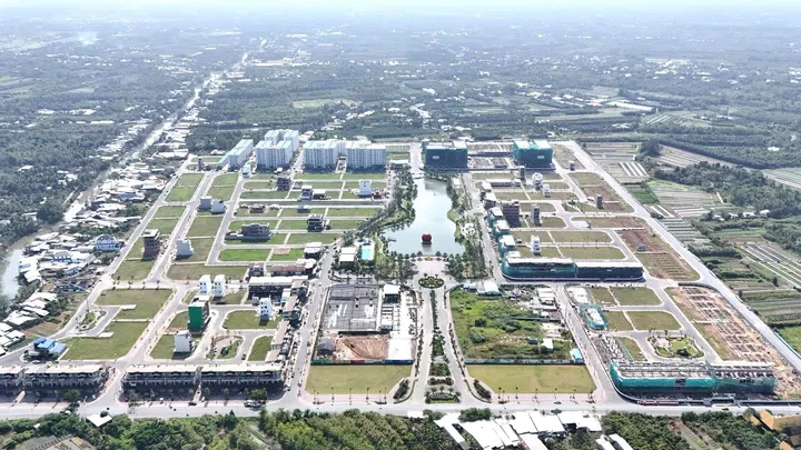 Bán nền B1-56 Nam Long 2 Central Lake giá tốt – 90m² ngang 6m gần dãy nhà phố đang hoàn thiện