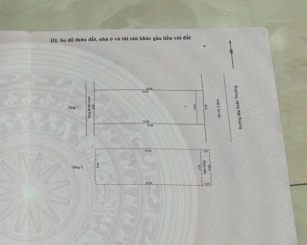 📌📌📌LÀM VIỆC TRỰC TIẾP GIÁ TỐT !!! NHÀ MAI XUÂN THƯỞNG GIÁ 7.85T