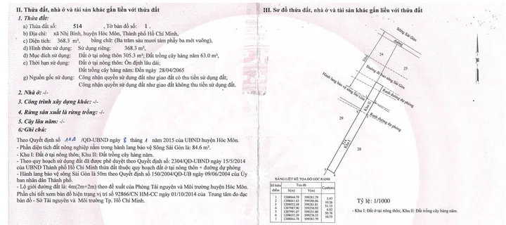 Bán đất 453m² có sẵn 368m² thổ cư ngang 6m giá 7.8 tỷ tại Xã Đông Thạnh