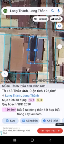 Nhà Đất Bình Sơn Long Thành Đồng Nai