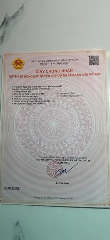 Bán đất 81.3m² full thổ cư ngang 7.2m giá 5.2 tỷ tại Xã Đông Thạnh