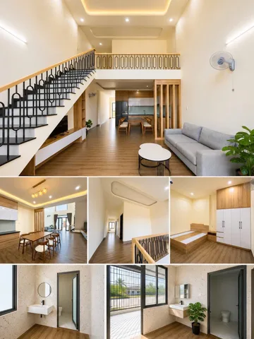 BÁN NHÀ MỚI XÂY NGAY CHỢ EKAO, 105m, 5m 2,89 TỶ, SỔ SẴN