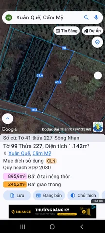 Nhà Đất Sông Nhạn Cẩm Mỹ Đồng Nai