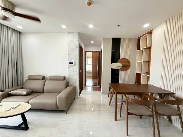 Cho thuê căn hộ chung cư Happy One Central Thủ Dầu Một Bình Dương 2PN FULL nội thất đẹp thoáng 15tr/th