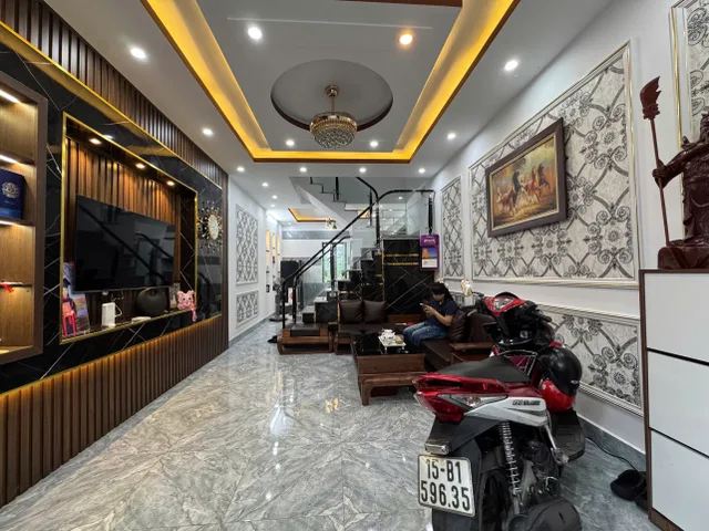 3DS 🏠 Bán nhà 3 tầng đẹp như mơ – chỉ việc xách Vali về ở  tại TDP Quyết tiến,hợp Đức,Đồ Sơn Hải Phòng
