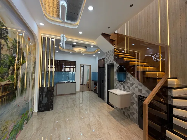 NHÀ ĐẸP KHUÔNG VIỆT –TÂN PHÚ- FULL NỘI THẤT CAO CẤP.