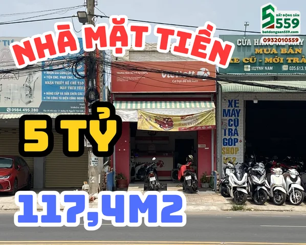 NHÀ MẶT TIỀN TÔN ĐỨC THẮNG