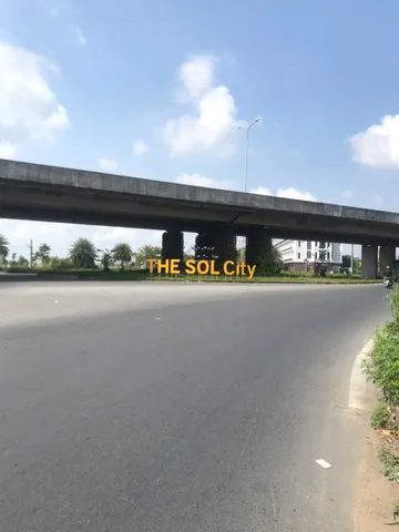 Nền góc 2 mặt tiền khu dự án The Sol City