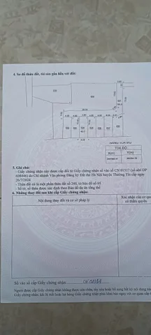 Bán đất 40m² full thổ cư ngang 4m giá 2.6 tỷ tại Xã Chương Dương, tự nhiên, thường tín