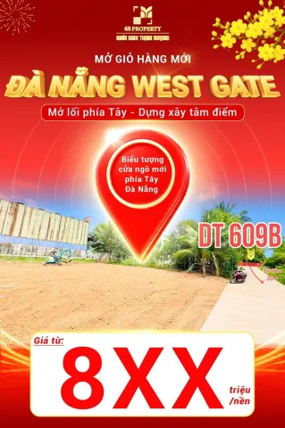 Ra Măt Giỏ Hàng Mới Phía Tây Đà Nẵng Ngay Quốc Lộ 14B Gía Chỉ 890 Triệu/Lô.