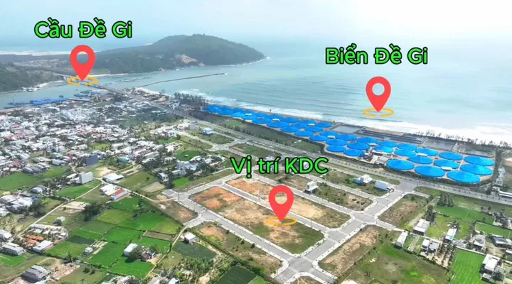 Sang phiếu 5 lô đất biển khu Đề Gi diện tích 200m2 giá sang chỉ từ 1 tỷ 280