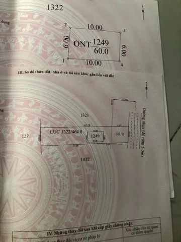 Bán đất thổ cư. Đường Nội bộ giáp QL 22B, Ấp Chánh, Xã Hiệp Thạnh, Huyện Gò Dầu, Tây Ninh