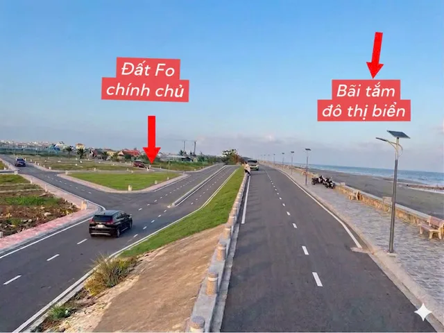 Đất ven biển trung tâm của du lịch giá rẻ