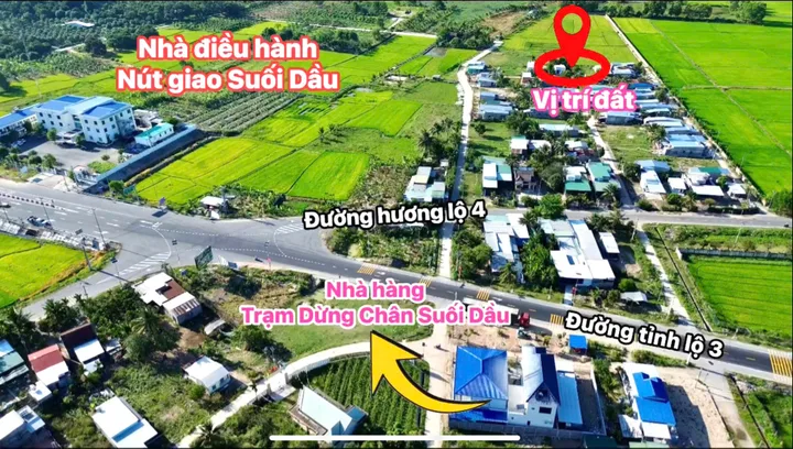Đất Cam Lâm giá dưới 900 triệu – gần nút giao cao tốc Bắc Nam
