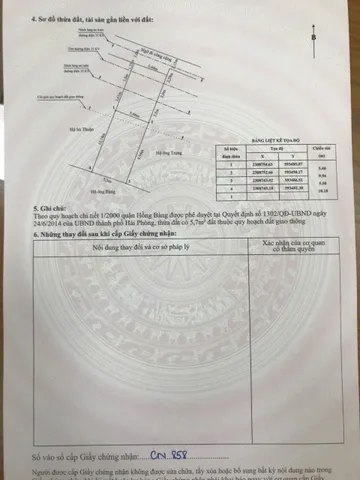 Chào bán lô đất ngay AN Chân, Sở Dầu, Hồng Bàng, hải Phòng. 55m2- 2,3 tỷ
