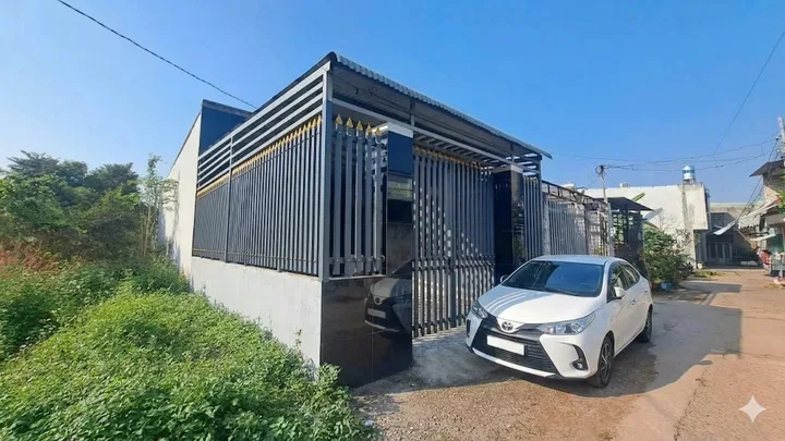 Nhà cấp 4 đường Lý Thái Tổ, xã Đại Phước,gần Phà Cát Lái ,sổ hồng riêng, ô tô vào tận nhà