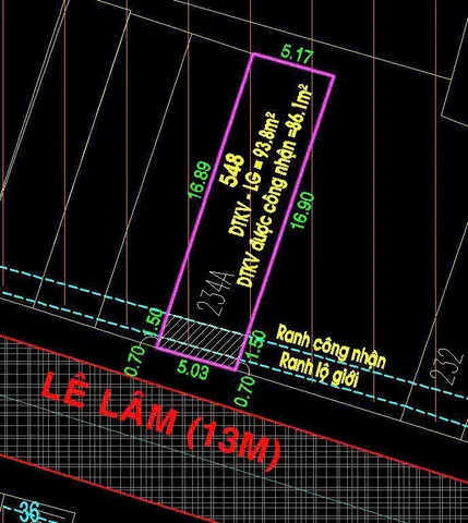 BDS HVL [NC] MTKD 234A Lê Lâm- Phú Thạnh- Tân Phú