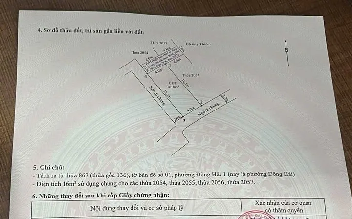 Bán căn nhà mới xây ba mặt thoáng ở Phương Lưu