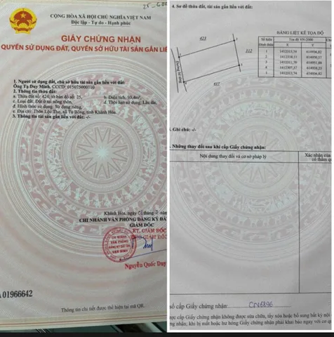 Bán đất Full thổ cư xã Vạn Long, Vạn Ninh, Khánh Hoà