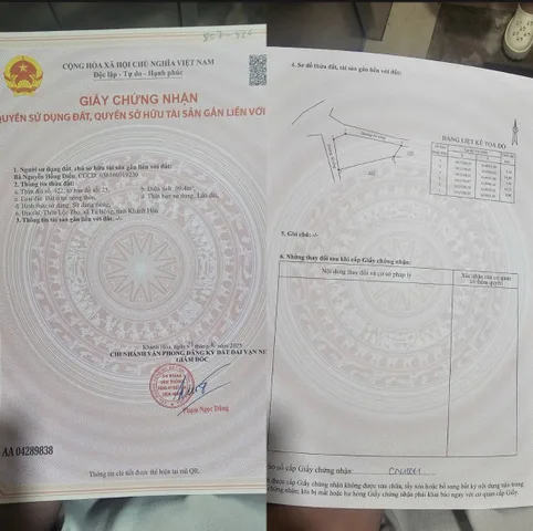 Lô đất 3 mặt tiền đường thuận tiện kinh doanh buôn bán (xã Vạn Long, Tu Bông)