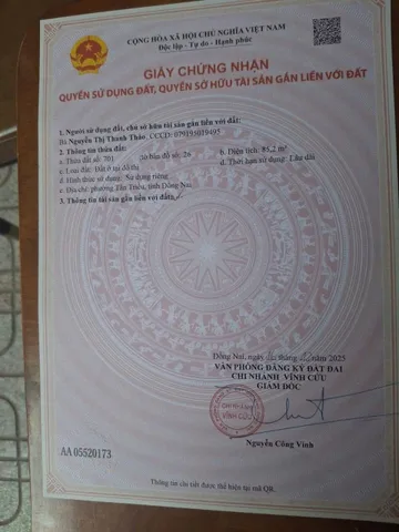 Em còn 1 lô cần bán gấp xoay tiền công việc. Dt: 85m2 chỉ cần đưa em 500 triệu em sang tên