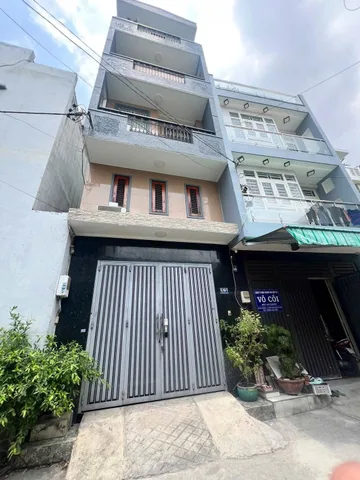 Bán nhà đẹp Dương Bá Trạc Q8. Xây  1 trệt 3 lầu sân thượng, 51.7m². Hẻm 6m, giá 3tỷ 160