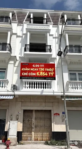 SHOPHOUSE 1 TRỆT 3 LẦU - TRỰC DIỆN CHỢ CÁI VỒN