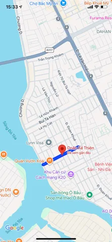 Bán đất mặt tiền Doãn Kế Thiện - trục thông sông Hàn, đường 10m5. Nhỉnh 9 Tỷ tl